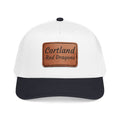 Cortland Leather Patch Cap