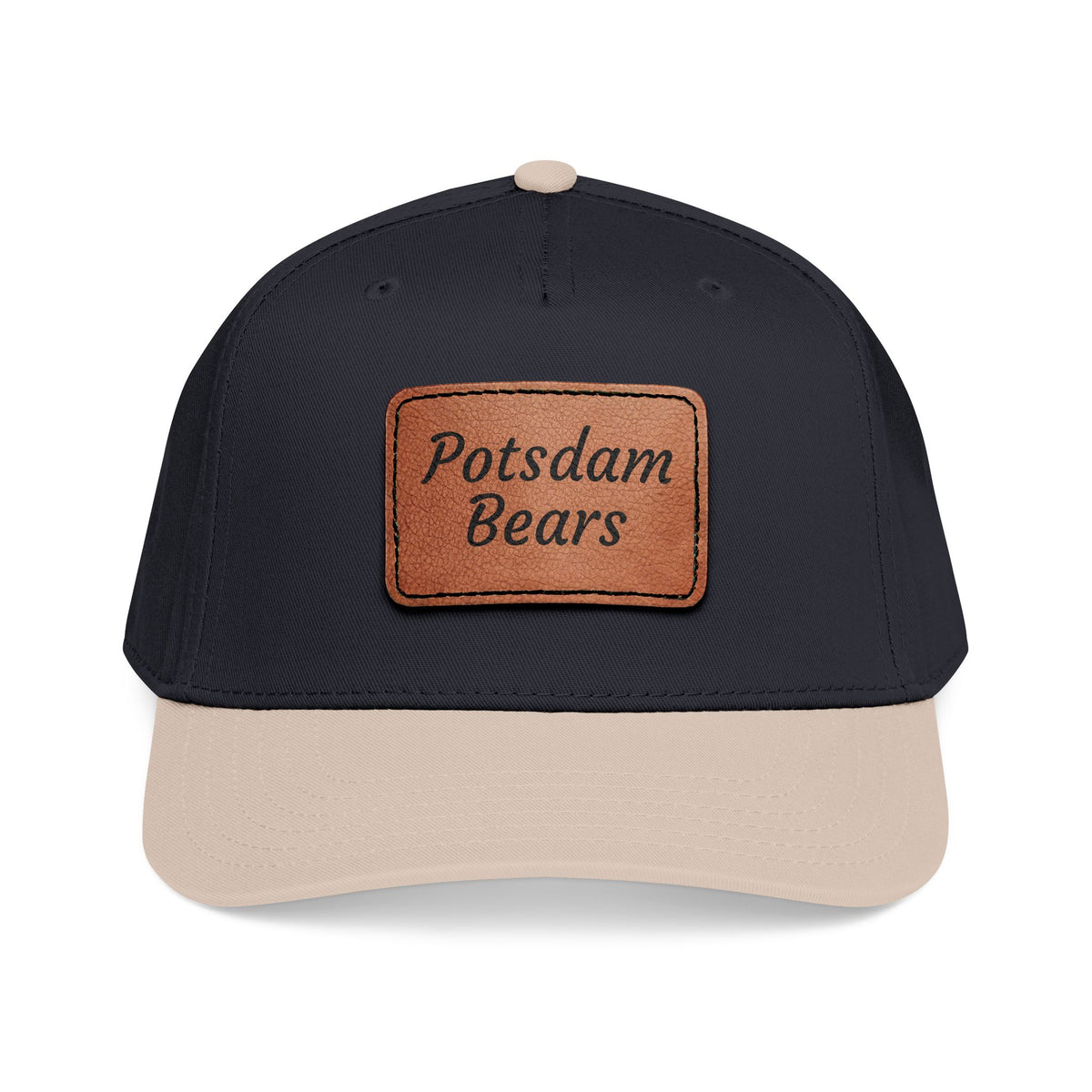 Potsdam Leather Patch Cap